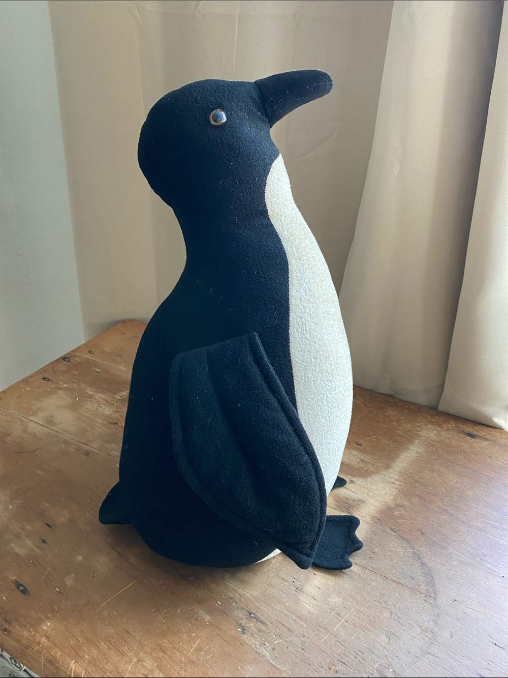 Bonnie Sewell Designs 1983 The Arctic Flock Firm Stuffed Penguin